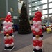 ballonnen decoraties: kerstmannen